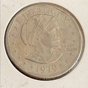 Vintage 1979 D Susan B Anthony One Dollar Coin
